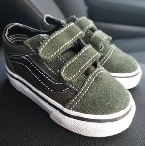Vans Toddler Old Skool V (U3x) Duffel Bag/Green